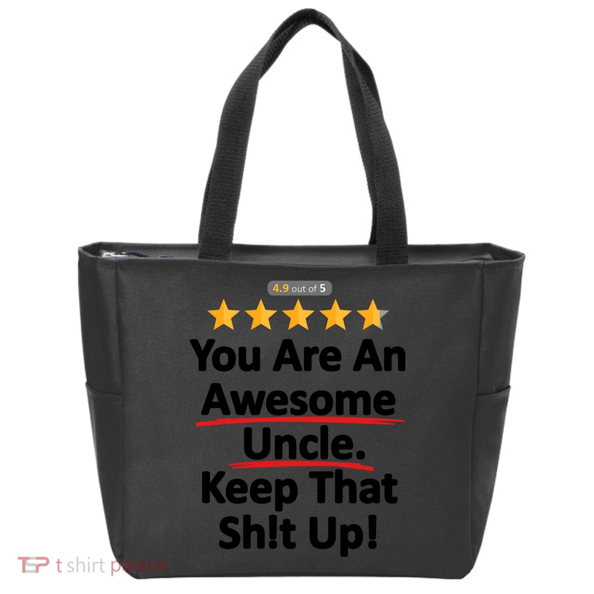 Awesome Uncle Funny Gift For Uncles Tote Bag
