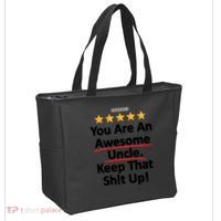 Awesome Uncle Funny Gift For Uncles Tote Bag thumb 2