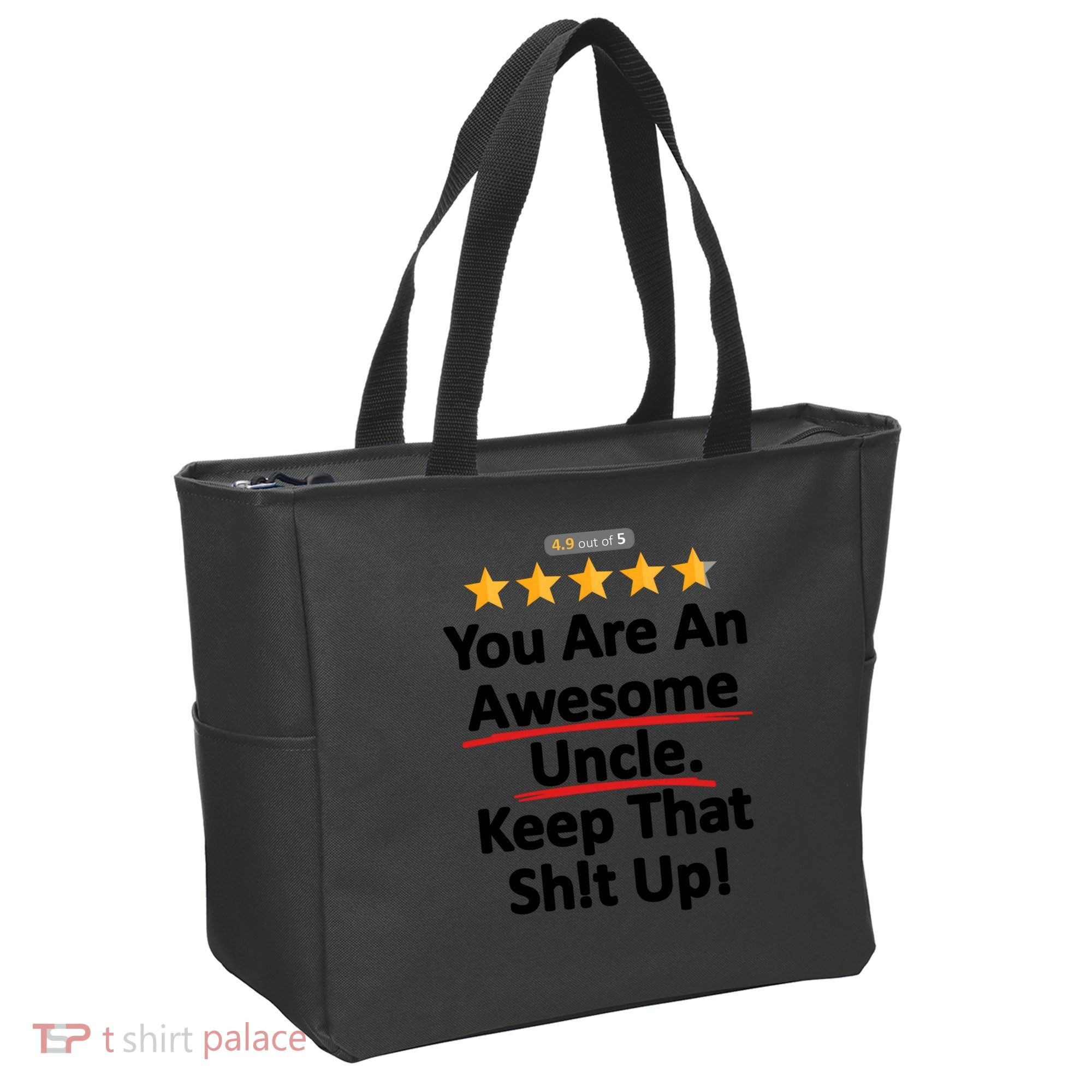 Awesome Uncle Funny Gift For Uncles Tote Bag