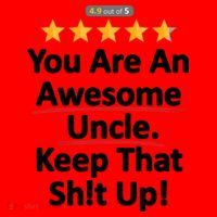 Awesome Uncle Funny Gift For Uncles Santa Hat thumb 1