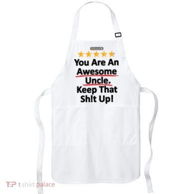 Awesome Uncle Funny Gift For Uncles Apron