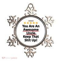 Awesome Uncle Funny Gift For Uncles Ornament thumb 0