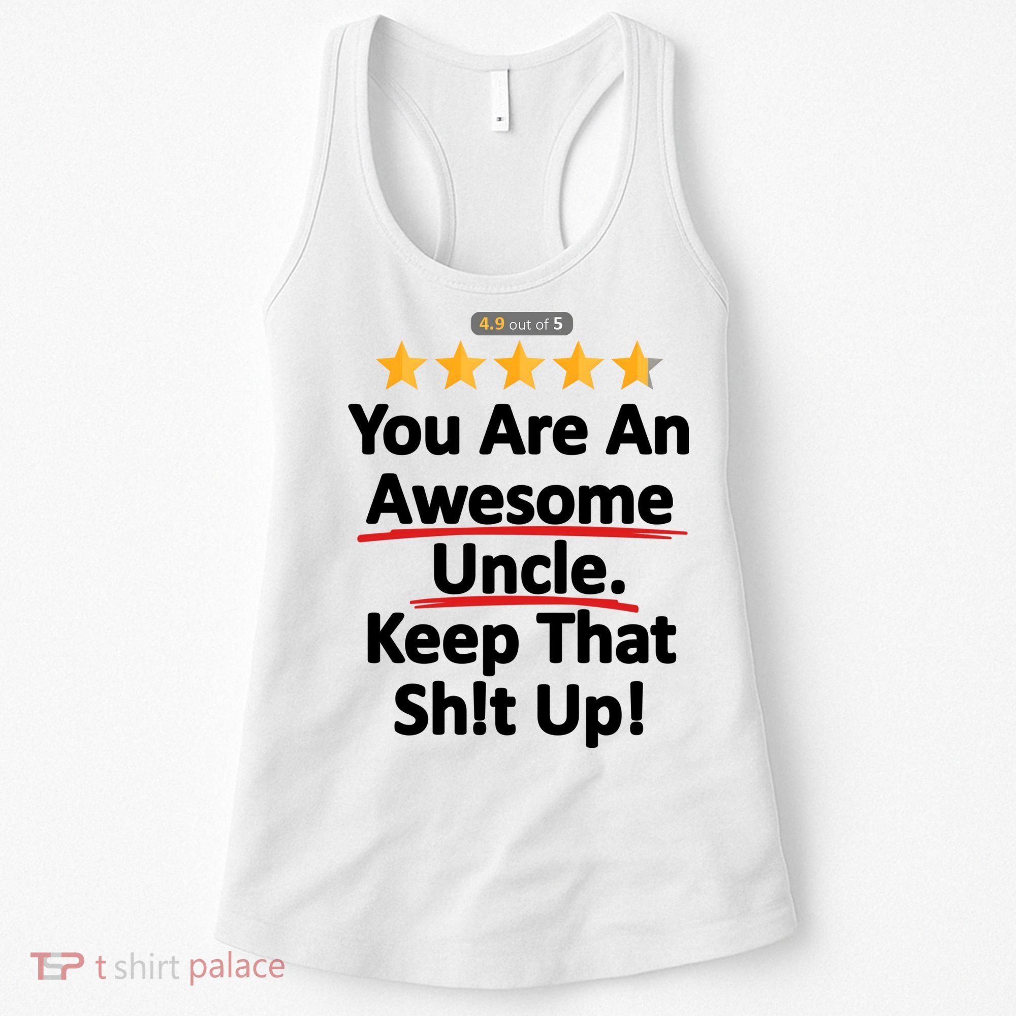 Awesome Uncle Funny Gift For Uncles Women's Tank Top