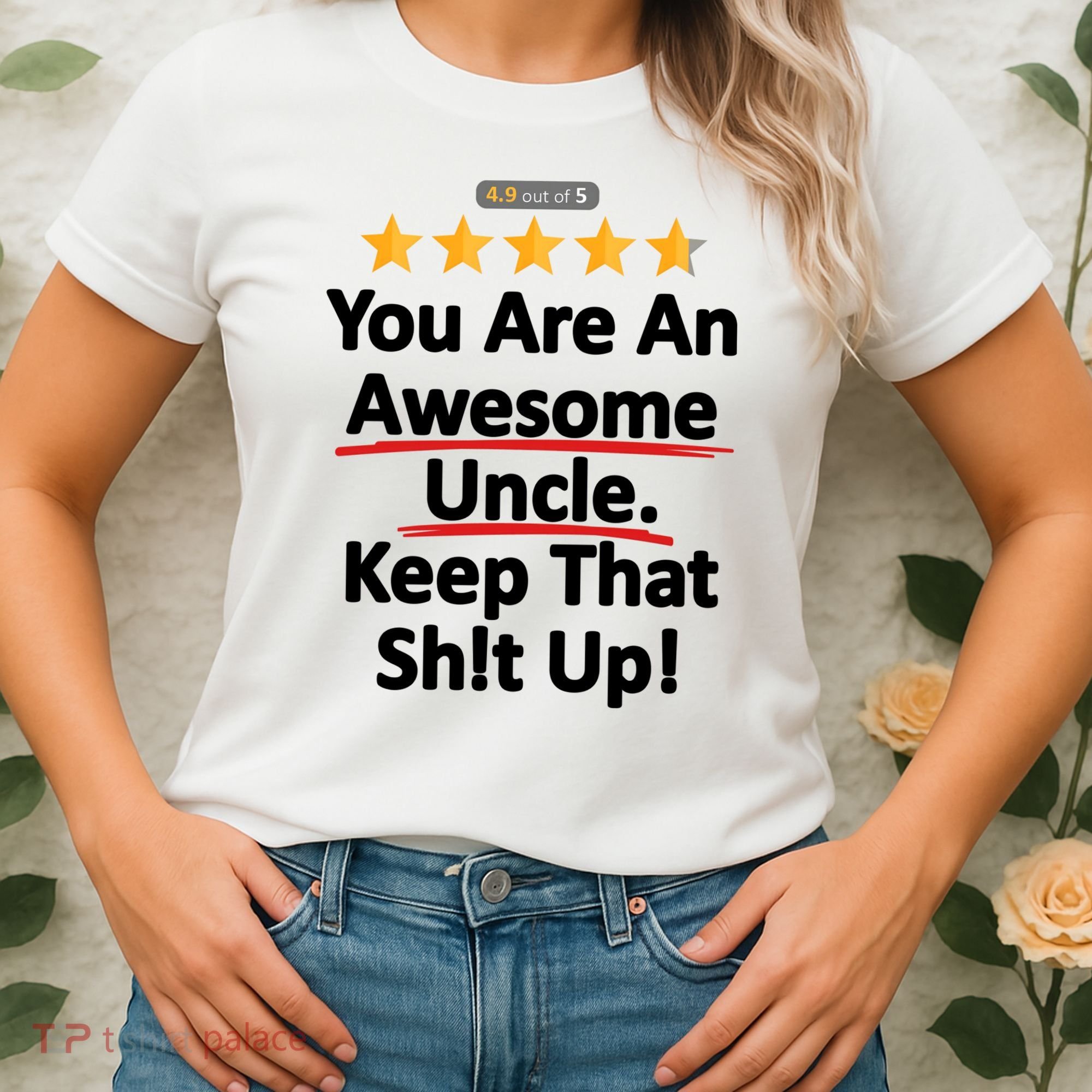 Awesome Uncle Funny Gift For Uncles Women's T-Shirt