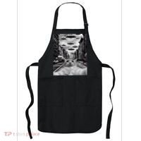 Alien UFO Funny Cat Selfie Apron thumb 0