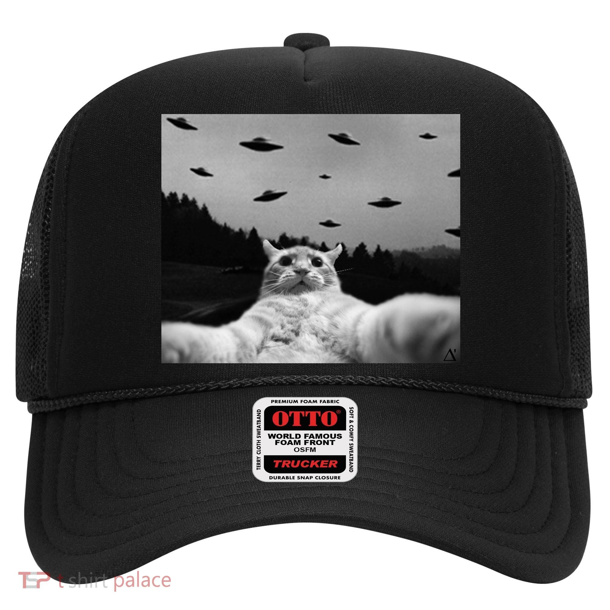Alien UFO Funny Cat Hat