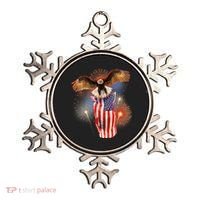 America USA Flag Eagle Fireworks Ornament thumb 0