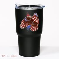American USA Flag Patriotic Bald Eagle Tumbler thumb 0
