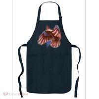 American USA Flag Patriotic Bald Eagle Apron thumb 0