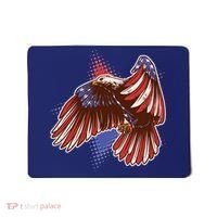 American USA Flag Patriotic Bald Eagle Mousepad thumb 0
