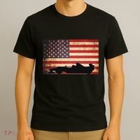American Usa Flag Indy Car Fan Lover Racecar Formula Gift T-Shirt thumb 3