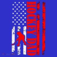 American Usa Flag Ice Hockey Funny Gift For Dad Best Pucking Papa Cute Gift T-Shirt thumb 7