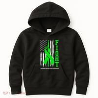 American US Flag Fight Traumatic Brain Injury Awareness Kids Hoodie thumb 0