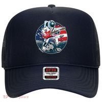 American USA Flag Rocking Space Astronaut Hat thumb 0