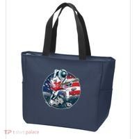 American USA Flag Rocking Space Astronaut Tote Bag thumb 3