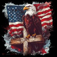 American USA Flag Christian Cross Eagle Coffee Mug thumb 5