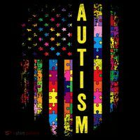 Autism USA Flag Autistic Awareness Pride Month Coffee Mug thumb 5