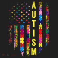 Autism USA Flag Autistic Awareness Pride Month Tumbler thumb 3