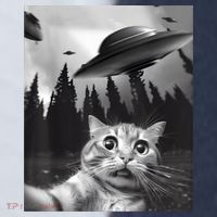 Alien UFO Funny Cat Selfie Sport-Tek Competitor United Soccer Jersey thumb 4