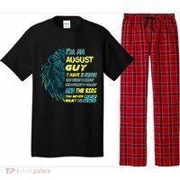 August Birthday Guy Has 3 Sides Sweet Funny Crazy  Pajama Set thumb 0