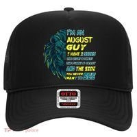 August Birthday Guy Has 3 Sides Sweet Funny Crazy  Hat thumb 0