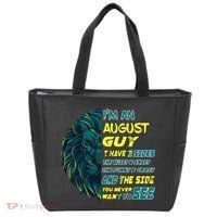 August Birthday Guy Has 3 Sides Sweet Funny Crazy  Tote Bag thumb 0