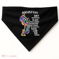 August Girl Paisley Butterfly USA-Made Doggie Bandana thumb 0