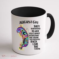 August Girl Paisley Butterfly Coffee Mug thumb 1