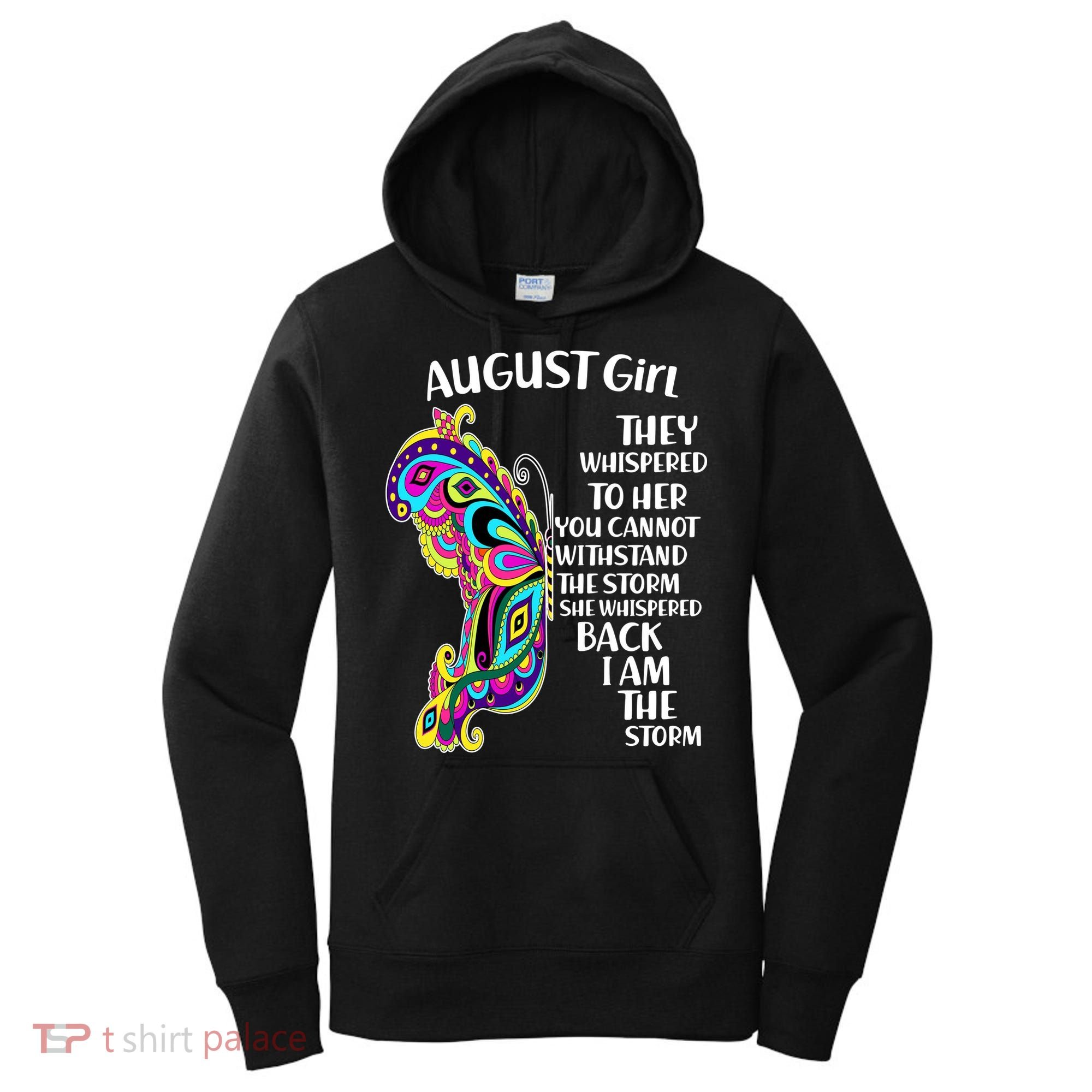 August Girl Paisley Butterfly Women's Hoodie