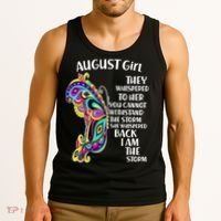 August Girl Paisley Butterfly Tank Top thumb 3