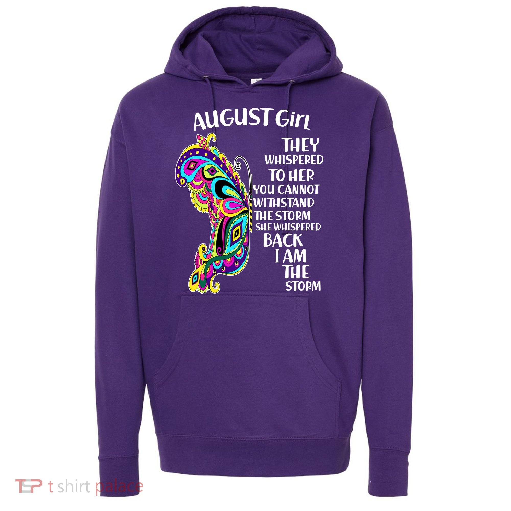 August Girl Paisley Butterfly Hoodie