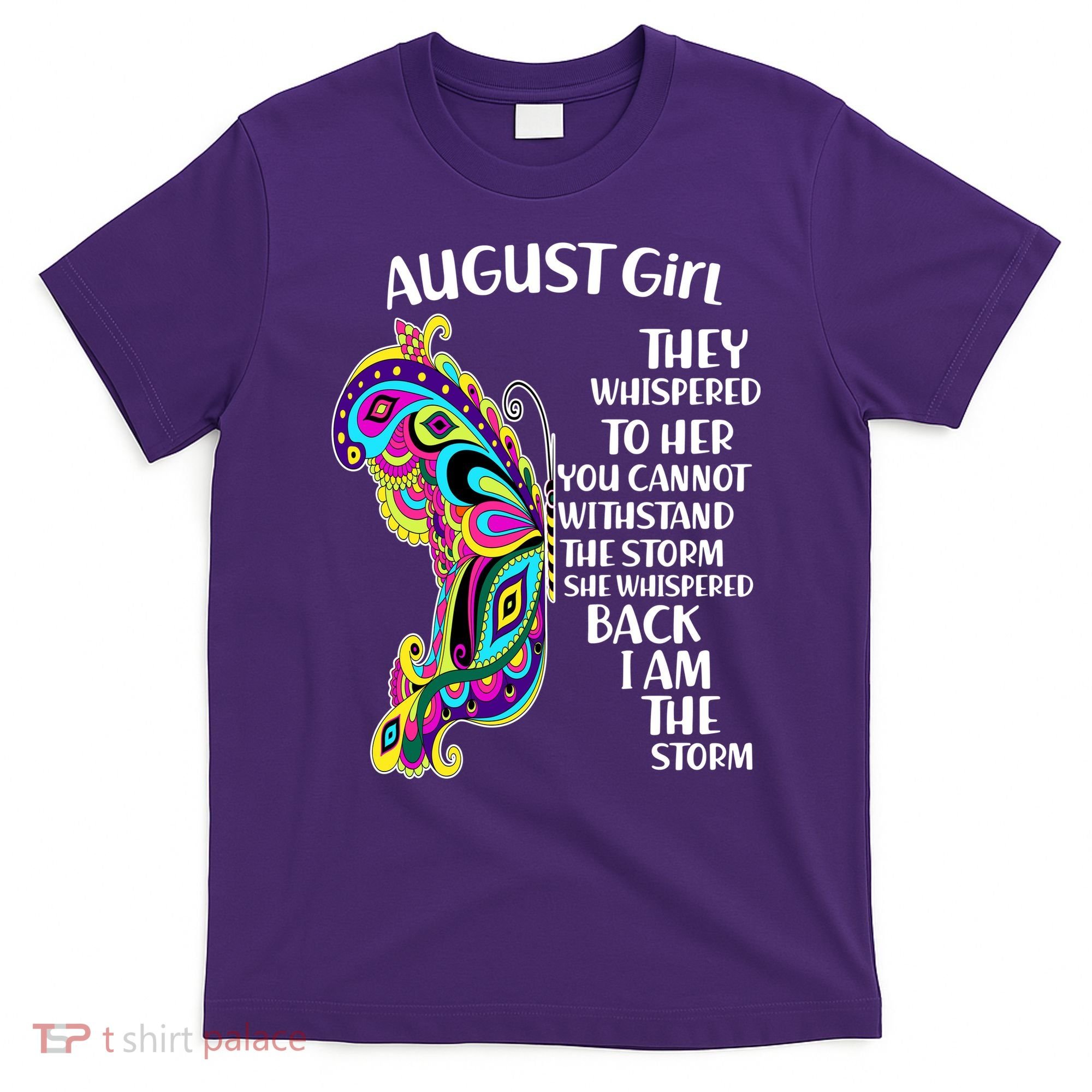 August Girl Paisley Butterfly T-Shirt
