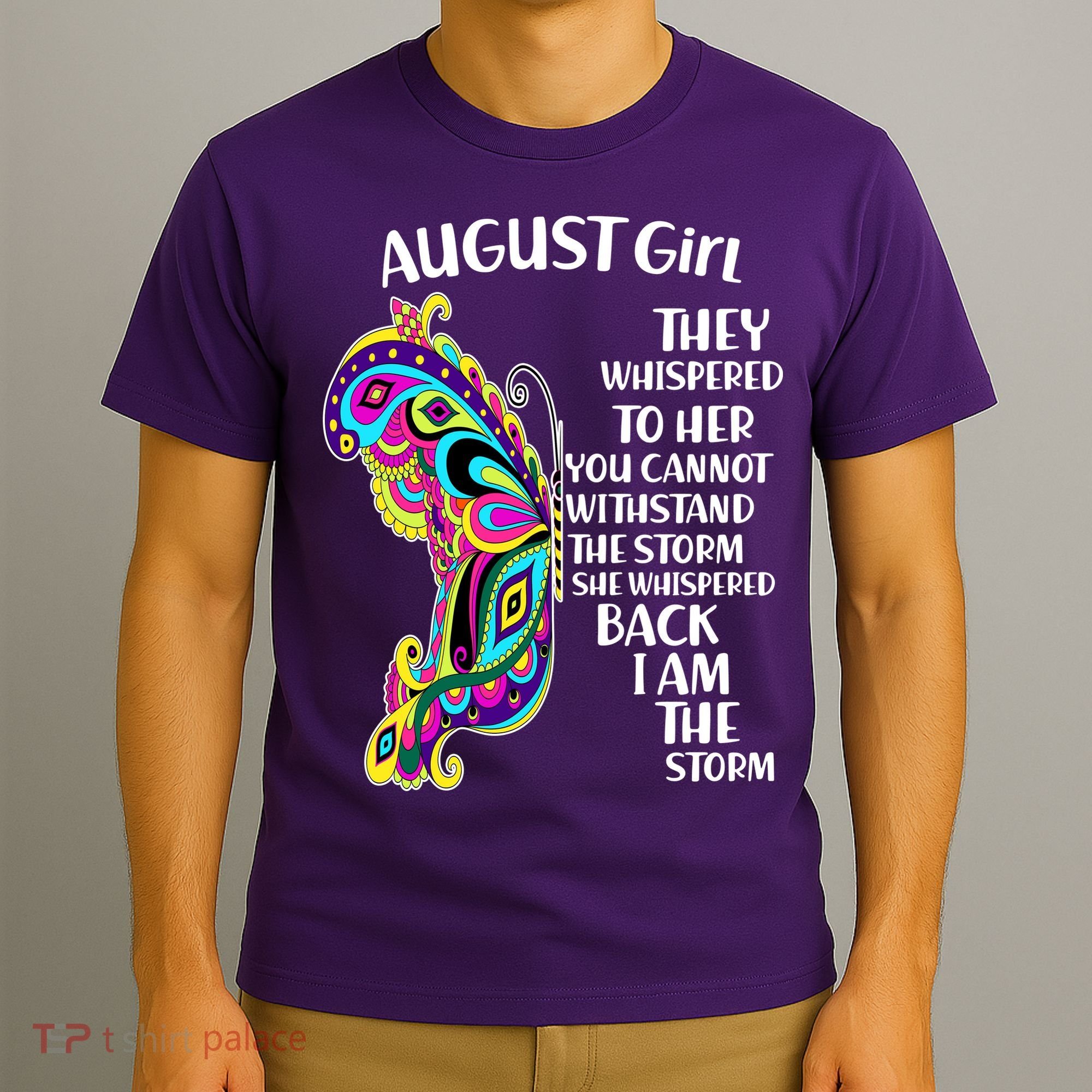 August Girl Paisley Butterfly T-Shirt
