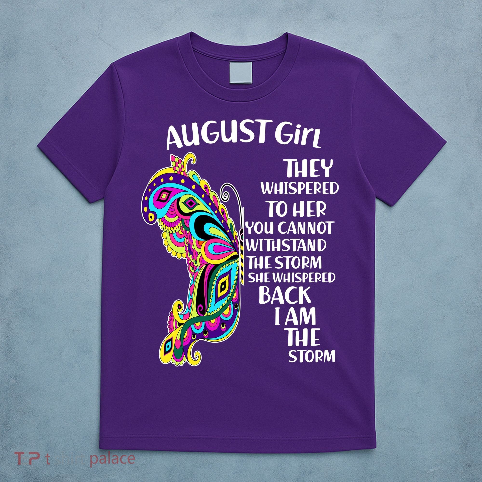 August Girl Paisley Butterfly T-Shirt