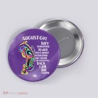 August Girl Paisley Butterfly Button thumb 0