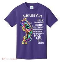 August Girl Paisley Butterfly Kids T-Shirt thumb 0