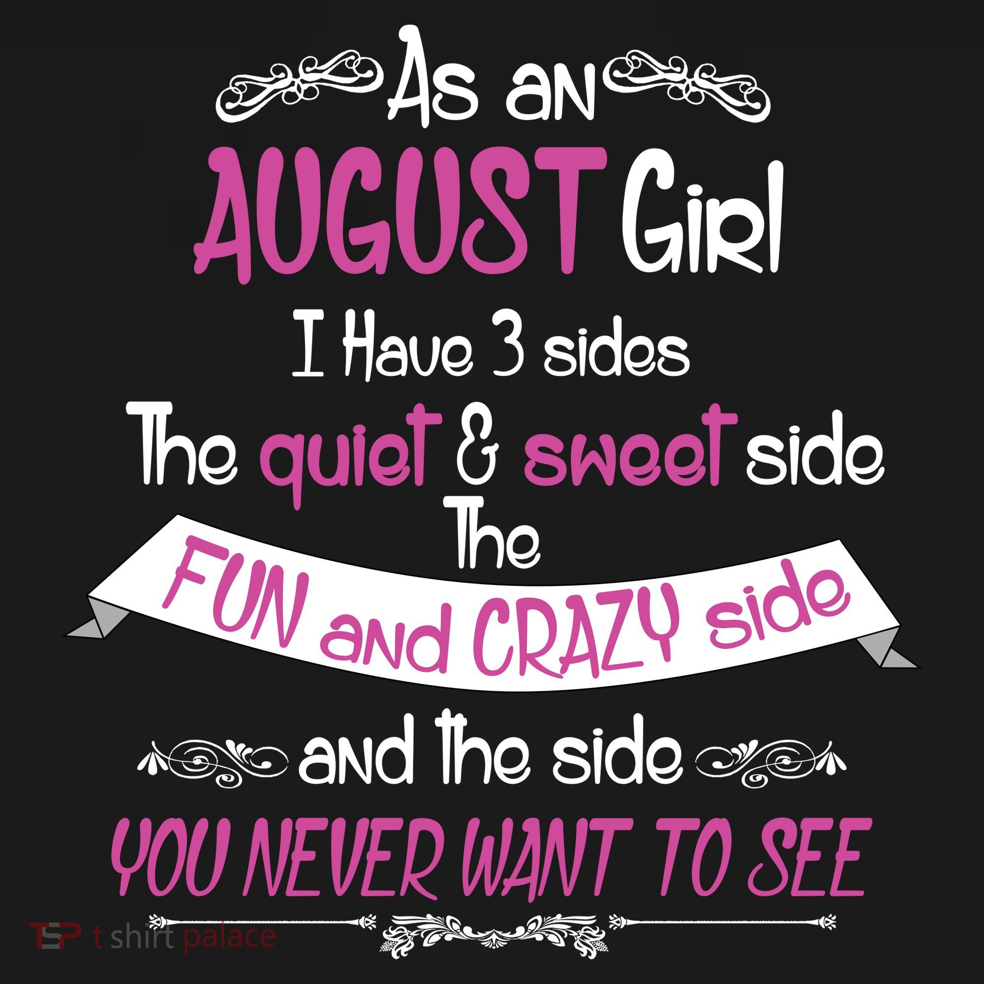 August Girl Sweet But Crazy Funny Birthday Women's Tank Top