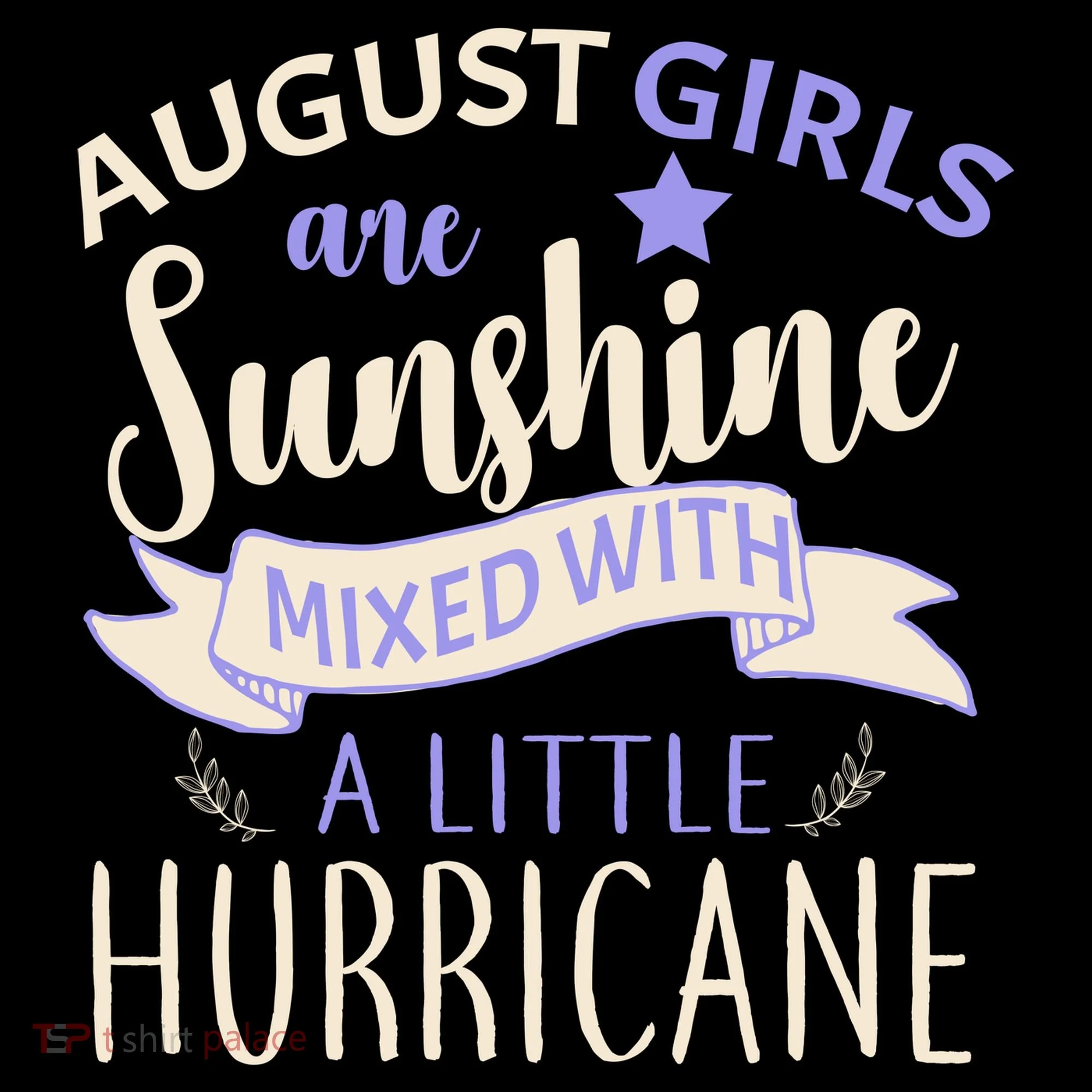 August Girls Are Sunshine Mixed With Hurricane Coffee Mug