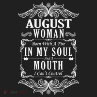 August Woman Funny Birthday Tumbler thumb 3