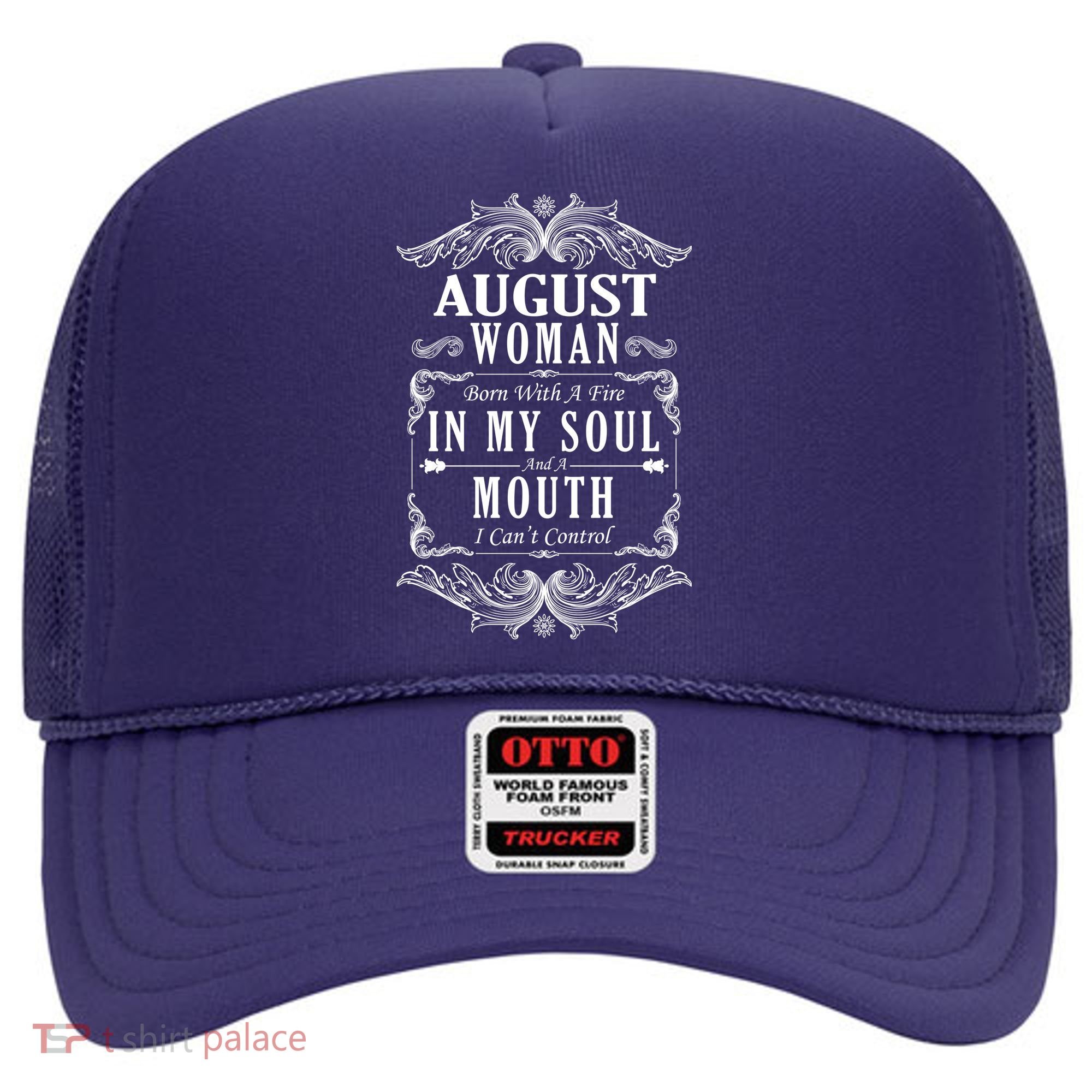 August Woman Funny Birthday Hat