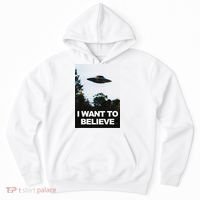 Alien Ufo Hunter I Want To Believe Hoodie thumb 0