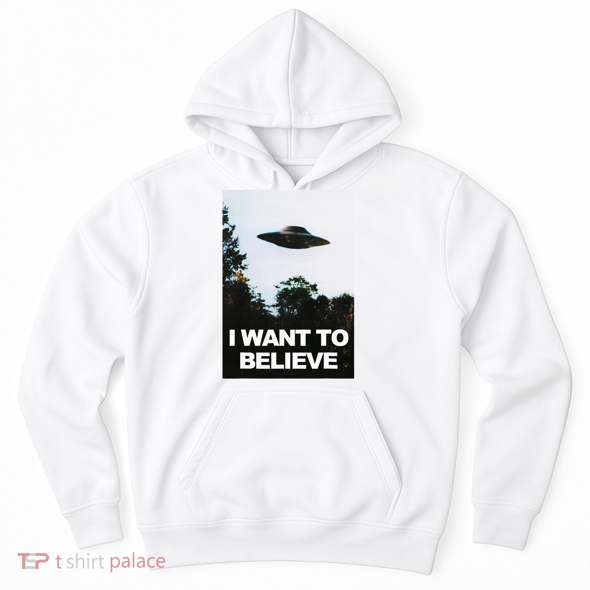 Alien Ufo Hunter I Want To Believe Hoodie