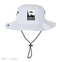 Alien Ufo Hunter I Want To Believe Bucket Hat thumb 0