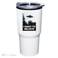 Alien Ufo Hunter I Want To Believe Tumbler thumb 0