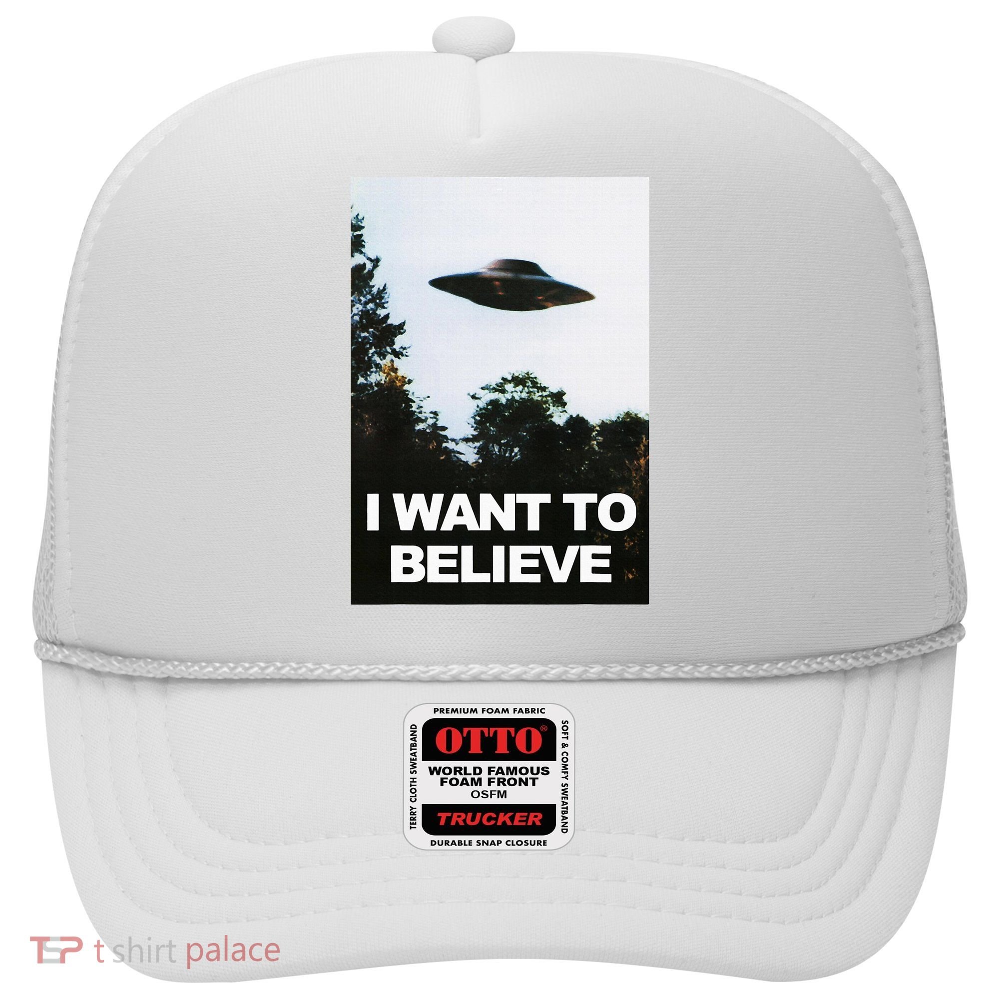 Alien Ufo Hunter I Want To Believe Hat