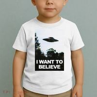 Alien Ufo Hunter I Want To Believe Toddler T-Shirt thumb 2
