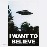 Alien Ufo Hunter I Want To Believe Visor thumb 3
