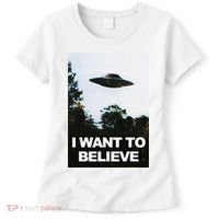 Alien Ufo Hunter I Want To Believe Women's T-Shirt thumb 0