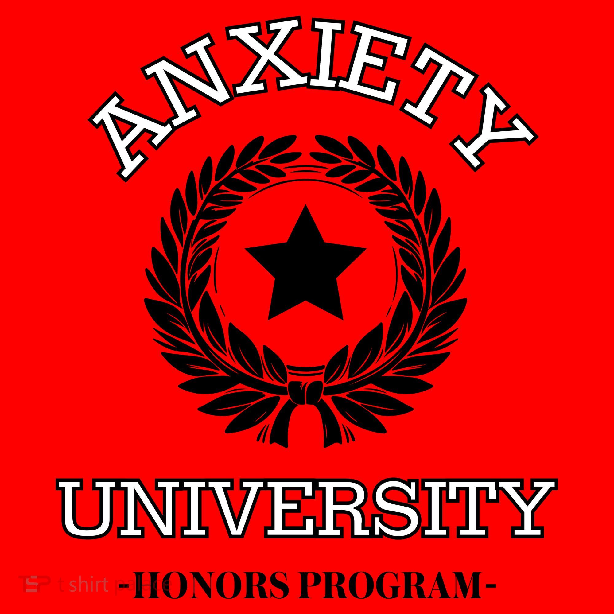 Anxiety University Honors Program Santa Hat