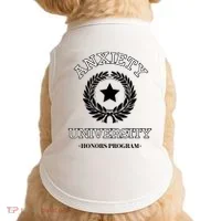 Anxiety University Honors Program Doggie Tank thumb 0